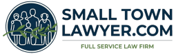 Small Town Lawyer Logo